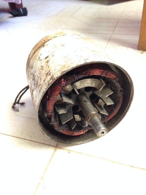 old meat slicer motor